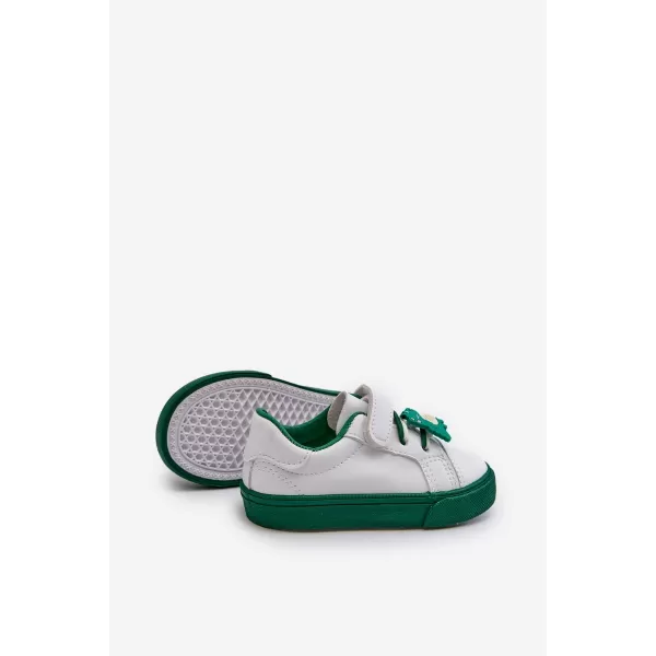  Dětské tenisky BOTO PENNYN 32801 WHITE/GREEN 