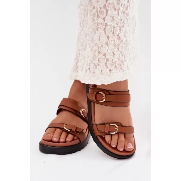  Dámské nazouváky BOTO RIREA 42039 CAMEL 
