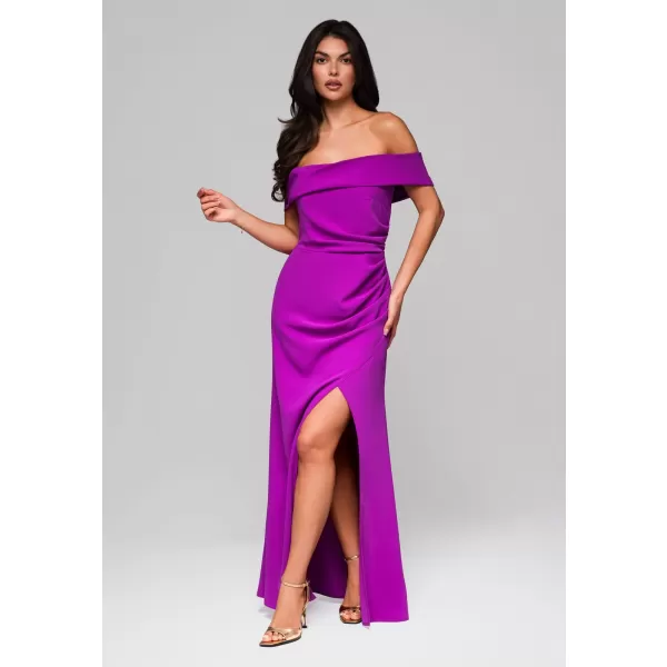  Dámské šaty LARICA LA-OM-DLR232 VIOLET 
