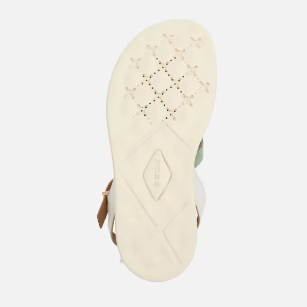  Dámské sandály GEOX XAND 2S G012749 KRÉMOVÁ 