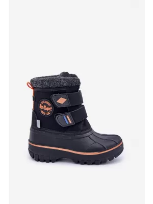Dětské sněhule LEE COOPER LCJ-24-44-2865K BLACK
