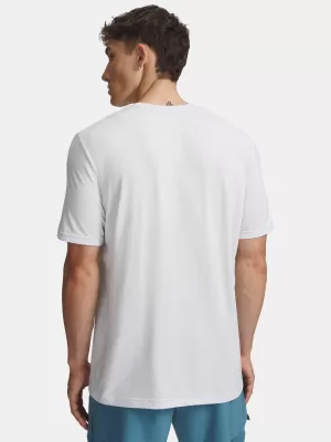 Pánské triko UNDER ARMOUR UA VANISH ELITE SEAMLESS SS 6010591-100 BÍLÁ