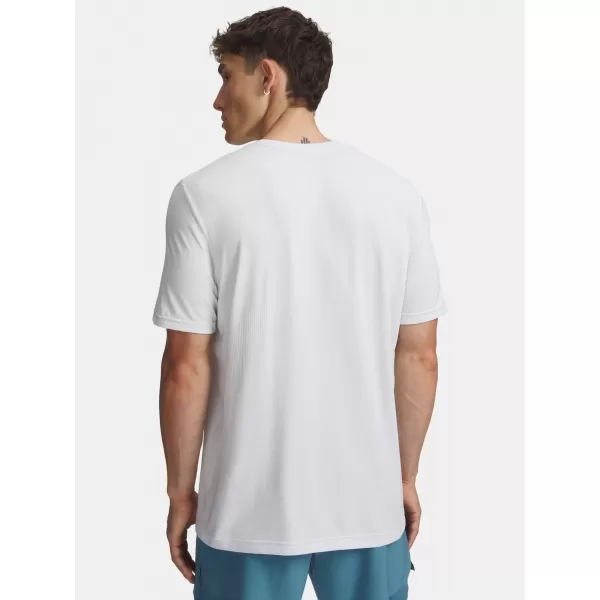  Pánské triko UNDER ARMOUR UA VANISH ELITE SEAMLESS SS 6010591-100 BÍLÁ 