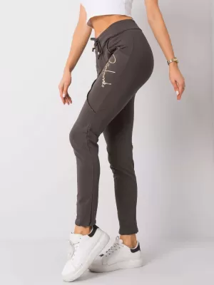 Dámské tepláky RELEVANCE RV-DR-6046.12 DARK KHAKI