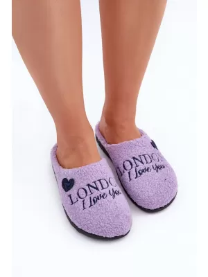 Dámské pantofle INBLU ET000027 PURPLE