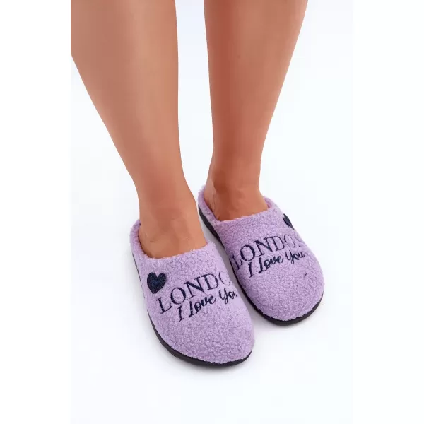  Dámské pantofle INBLU ET000027 PURPLE 