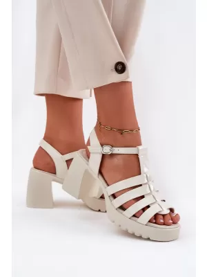 Dámské sandály VINCEZA 66621 BEIGE