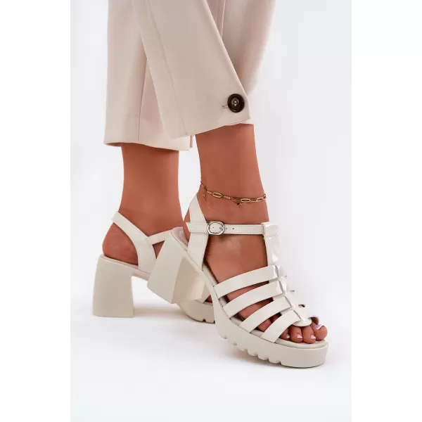  Dámské sandály VINCEZA 66621 BEIGE 