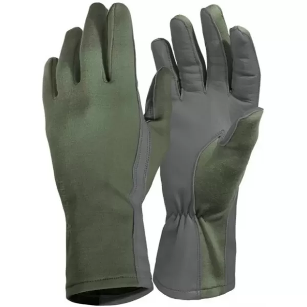  Rukavice PENTAGON PILOT NOMEX® GLOVES - LONG P20011 OLIVE GREEN 