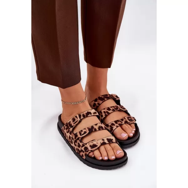  Dámské pantofle BOTO ULIRI 36081 LEOPARD 