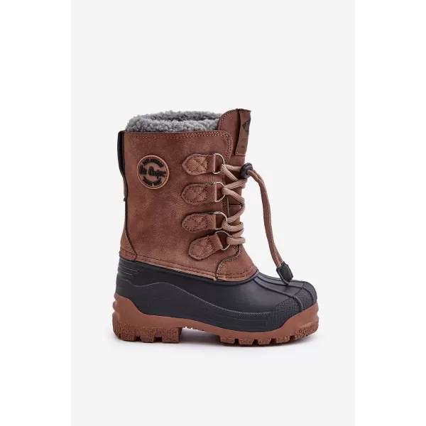  Dětské sněhule LEE COOPER LCJ-24-44-2842K BROWN 