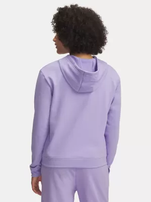 Dámská mikina UNDER ARMOUR UA RIVAL TERRY HOODIE 6005511-538 FIALOVÁ