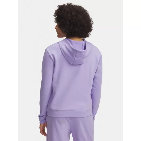  Dámská mikina UNDER ARMOUR UA RIVAL TERRY HOODIE 6005511-538 FIALOVÁ 