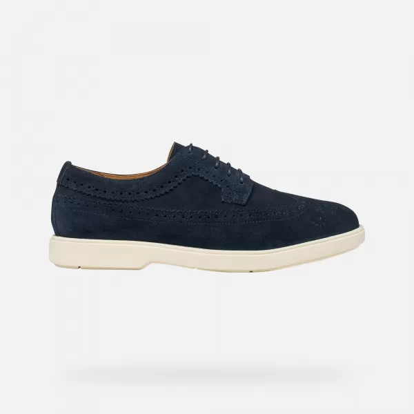  Pánské tenisky GEOX SPHERICA EC17 G014398 TMAVĚ MODRÁ 