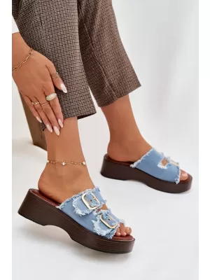Dámské pantofle BOTO RENELISSE 41325 LIGHT BLUE