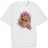 Pánské triko PUMA HOOPAVERSE TEE 3 632891-01 PUMA WHITE