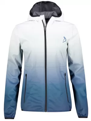 Dámská softshellová bunda premium ALTISPORT VOJ/ALW126JACK01 NÁMOŘNÍ MODRÁ/BÍLÁ
