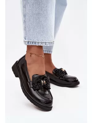Dámské mokasíny D&A HY52-319A BLACK