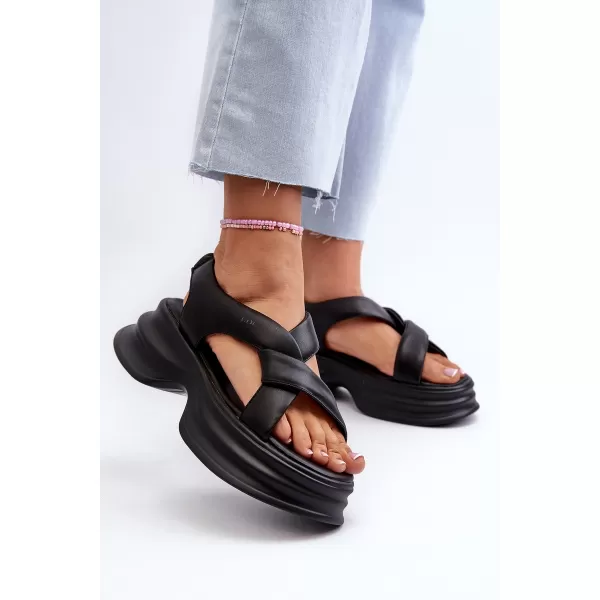  Dámské sandály ZAZOO 2743 BLACK 