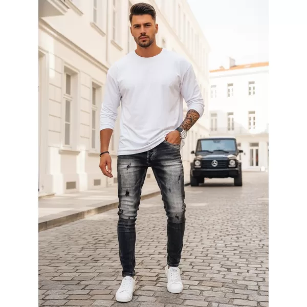  Pánské kalhoty DSTREET SVĚTLE ŠEDÁ 