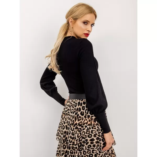  Dámská halenka RUE PARIS RV-BZ-5223.15 NOIRE 