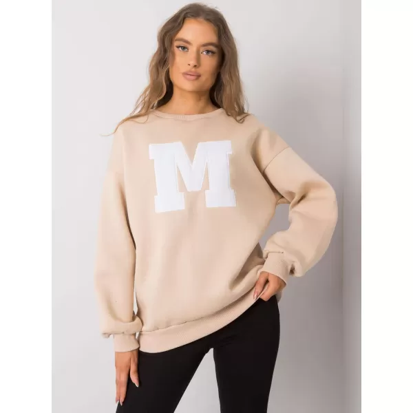  Dámská mikina EX MODA EM-BL-617-1.34X BEIGE 