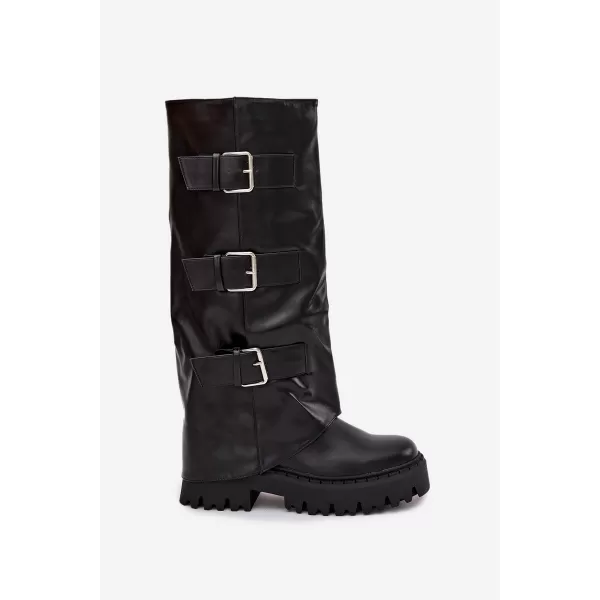  Dámské kozačky BOTO ISAVINE 39227 BLACK 
