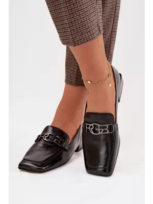 Dámské mokasíny D&A CR61-3125 BLACK