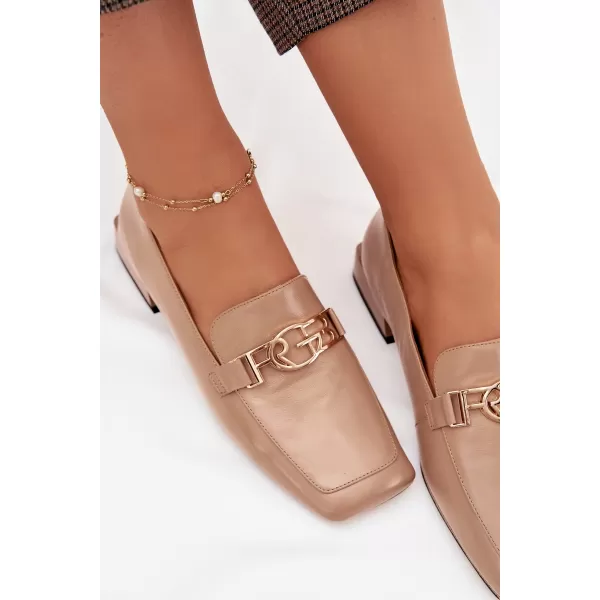  Dámské mokasíny D&A CR61-3125 BEIGE 
