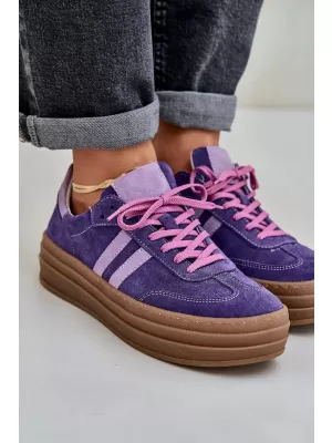Dámské boty ZAZOO N1068S4 PURPLE