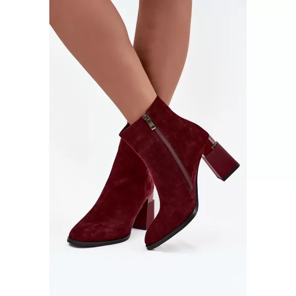 Dámské boty D&A CR52-718 WINE 