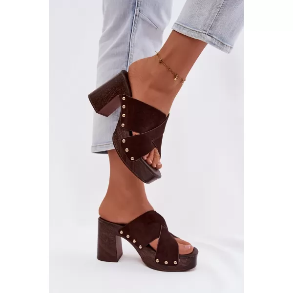  Dámské sandály BOTO NERELLE 41517 COFFEE 
