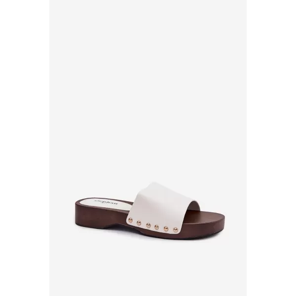  Dámské nazouváky BOTO TERISSA 41227 WHITE 
