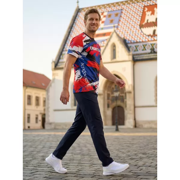  Pánské tričko premium ALTISPORT VOJ/ALM036HR/TR01 ŠMOUHY 