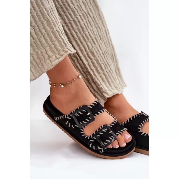  Dámské pantofle BOTO VISLEY 37423 BLACK 