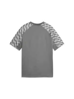 Dětské triko PUMA TEAMLIGA26 JERSEY JR 659723_13 FLAT MEDIUM GRAY/PUMA WHITE