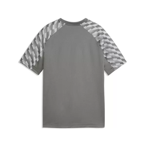  Dětské triko PUMA TEAMLIGA26 JERSEY JR 659723_13 FLAT MEDIUM GRAY/PUMA WHITE 