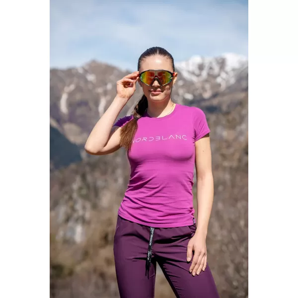  Dámské triko NORDBLANC GRASS NBSLT8169 RŮŽOVÁ 