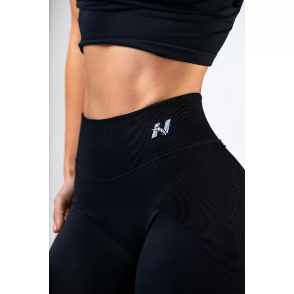  NEBBIA High-waist push-up legíny POWER 888 BLACK 