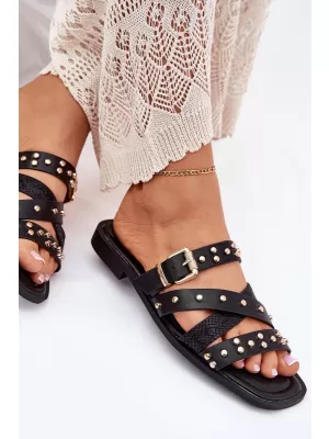 Dámské pantofle BOTO MANITTE 37865 BLACK