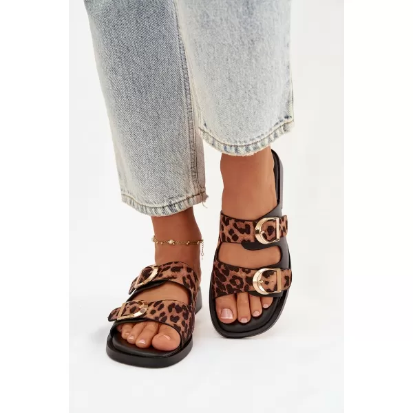  Dámské pantofle BOTO DANELLE 41335 TIGER/BLACK 