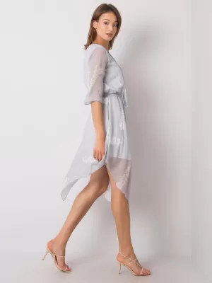 Dámské šaty LAKERTA LK-SK-508085.77P LIGHT GREY