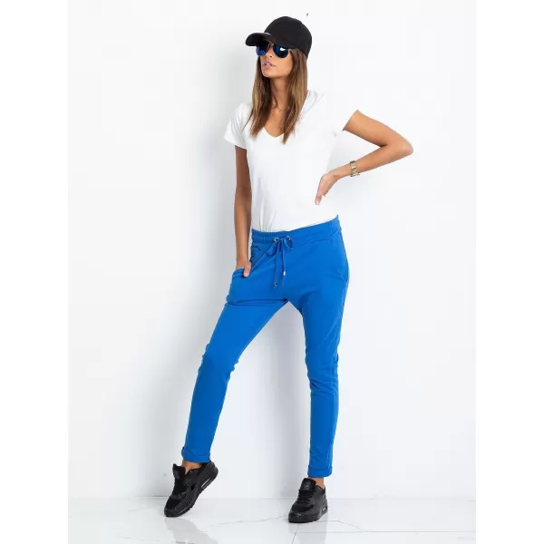  Dámské tepláky BASIC FEEL GOOD RV-DR-3698.06X DARK BLUE 