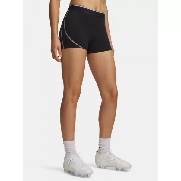  Dámské kraťasy UNDER ARMOUR HEATGEAR ELITE SHORTY 6015371-008 ČERNÁ 