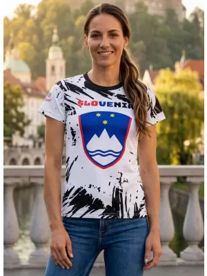 Dámské tričko premium ALTISPORT VOJ/ALW036SI/TR01 ABSTRAKCE