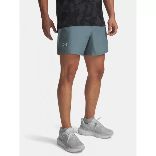  Pánské kraťasy UNDER ARMOUR UA LAUNCH 5'' SHORTS 1382617-587 MODRÁ 