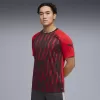 Pánské funkční triko PUMA INDIVIDUALLIGA GRAPH JERSEY 660578_01 PUMA RED/PUMA WHITE