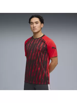 Pánské funkční triko PUMA INDIVIDUALLIGA GRAPH JERSEY 660578_01 PUMA RED/PUMA WHITE