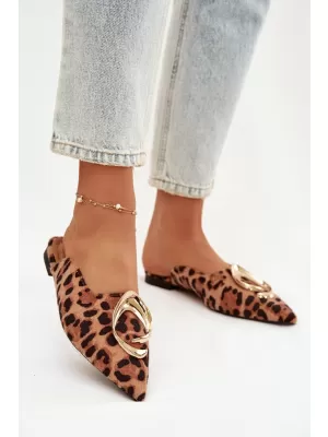 Dámské pantofle BOTO GALVELLA 41296 LEOPARD