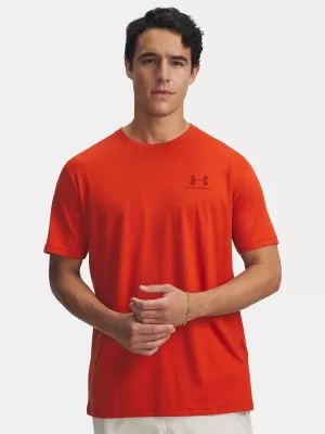 Pánské triko UNDER ARMOUR UA M SPORTSTYLE LC SS 1326799-842 ORANŽOVÁ